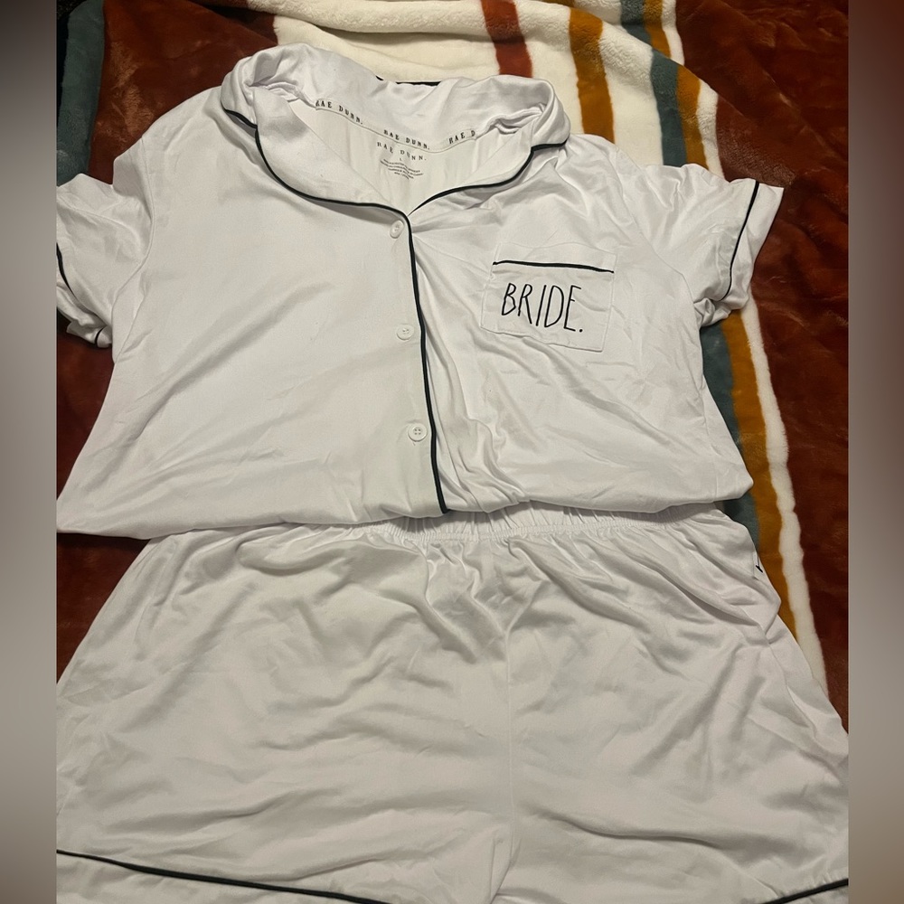 NWOT Rae Dunn Bride Pajama Set